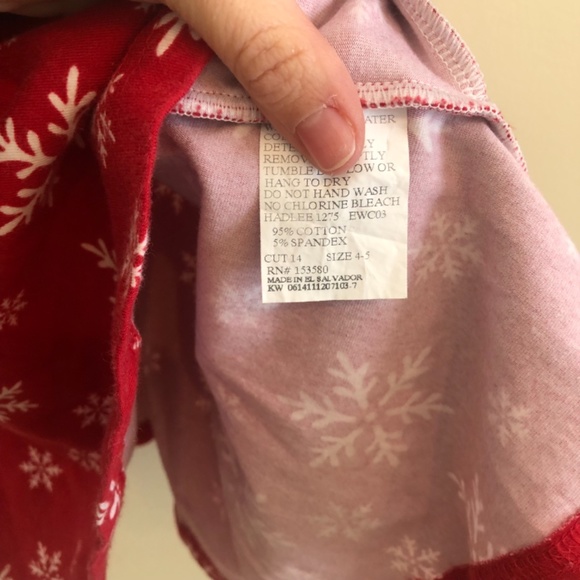 Girls Eleanor Rose snowflake dress - Picture 6 of 6